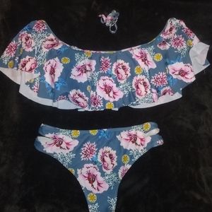 floral bikini